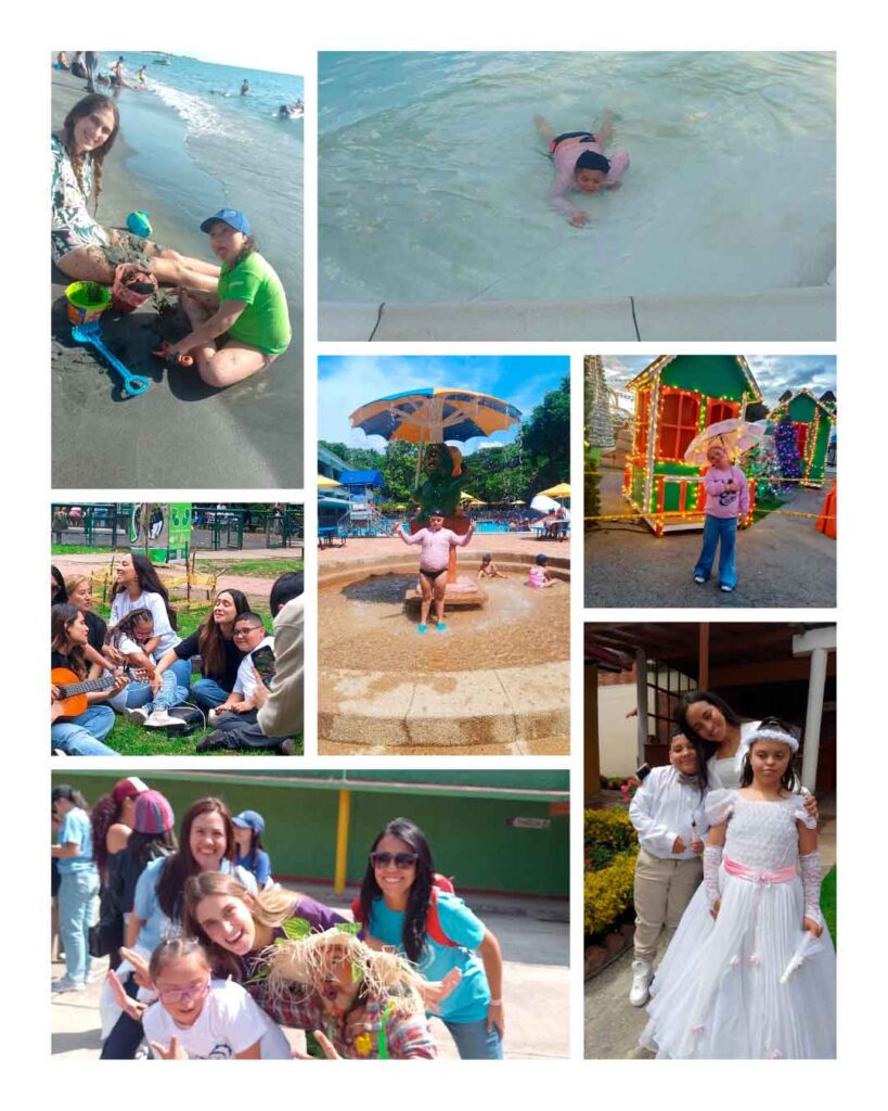 Momentos vividos por Sofi en la Fundación Abraza un Sueño
