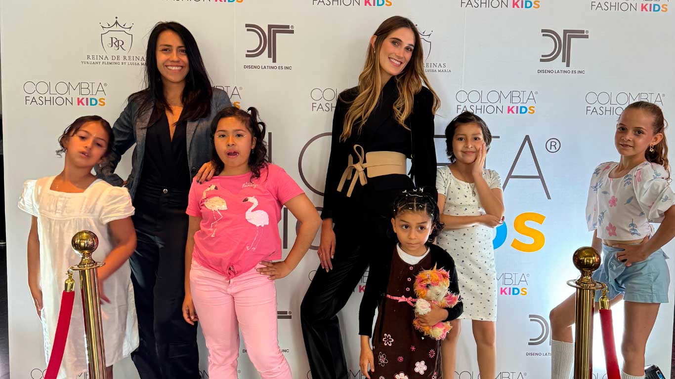 Colombia Fashion kids y la fundación abraza un Sueño