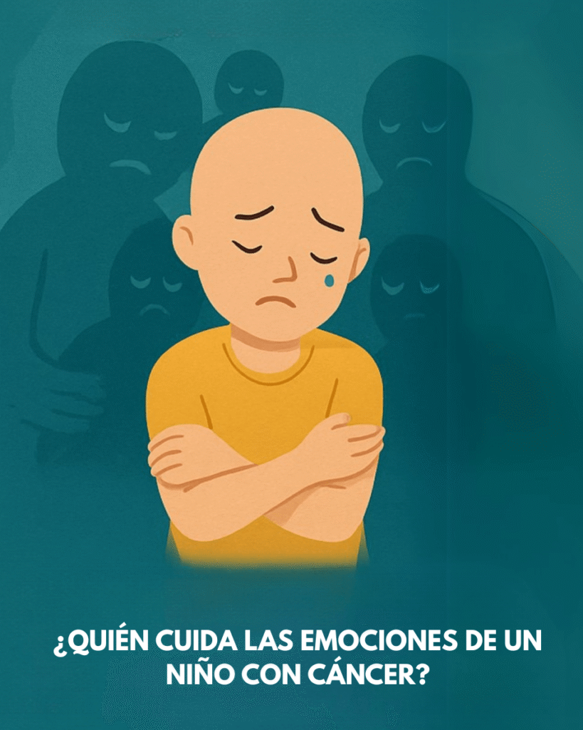 ¿Quién cuida las emociones de un niño con cáncer?