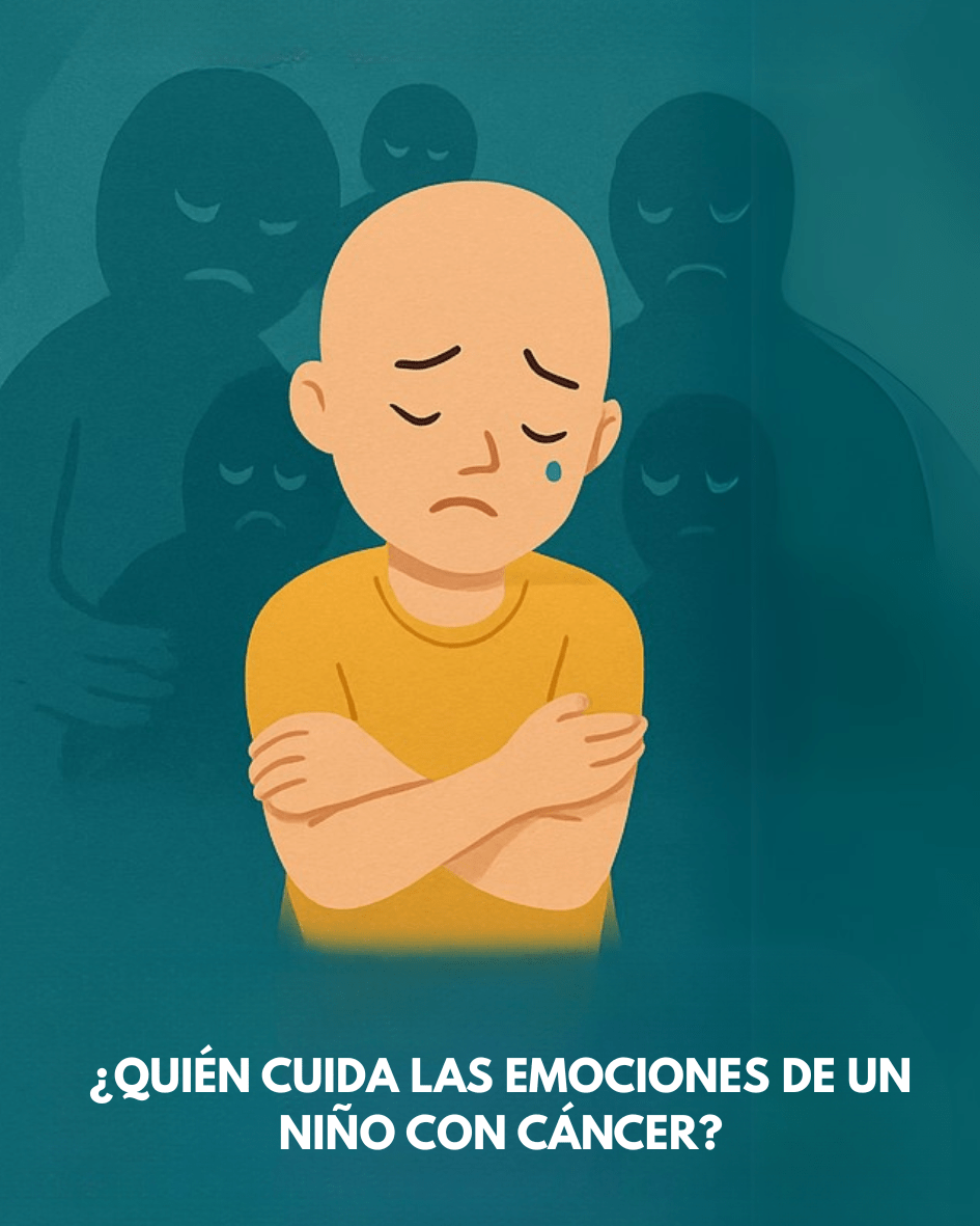¿Quién cuida las emociones de un niño con cáncer?