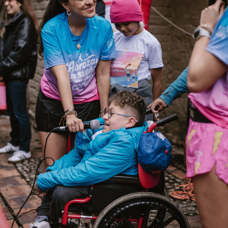 Julián Fundación Abraza un Sueño