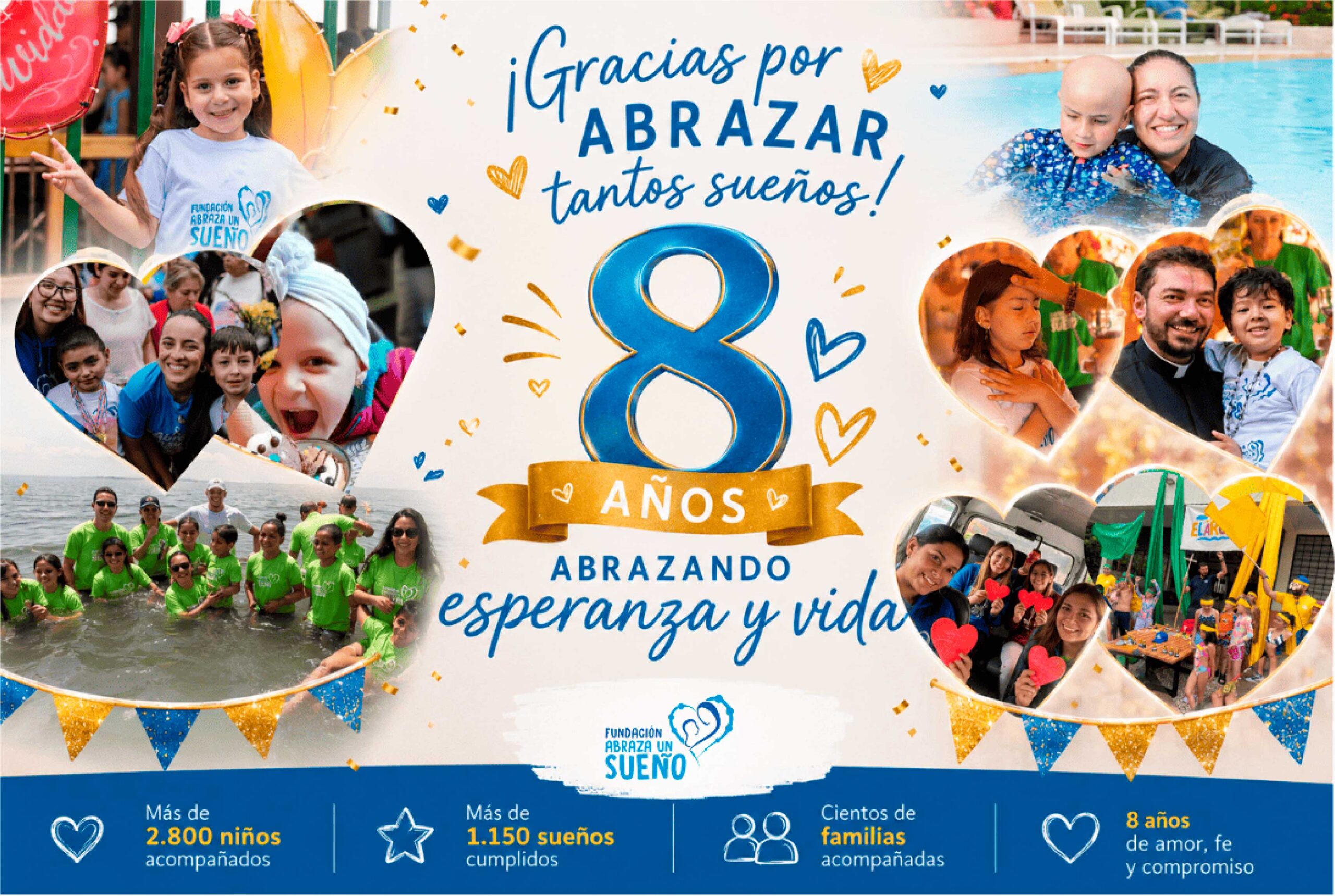 Aniversario 8 Años Fundación Abraza un Sueño